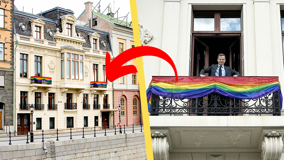 Statsministerns svar om Pride-flaggor på Sagerska