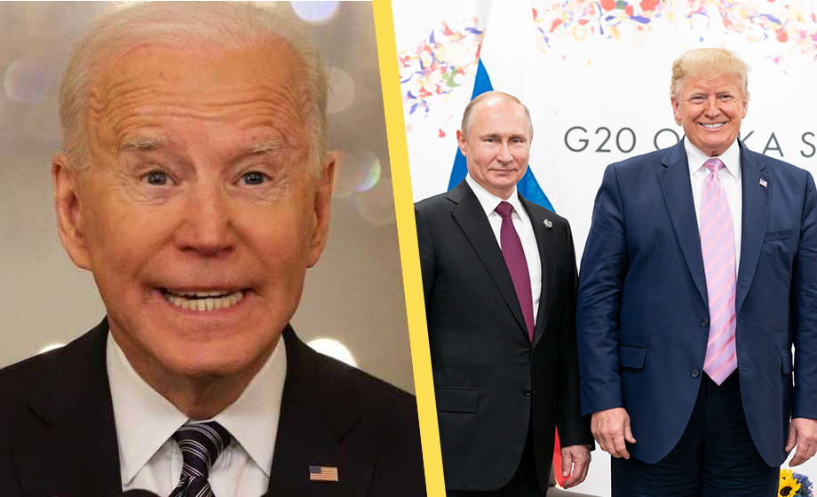 Amerikansk underrättelsetjänst: Om Biden förlorar valet beror det på rysk påverkan