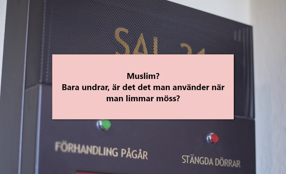 63-årig smålänning döms för Göteborgsskämt om muslimer